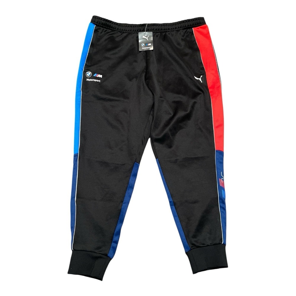 Puma BMW Motorsport MT7 Pants Joggers Sweats Mens 2XL Black NEW NWT